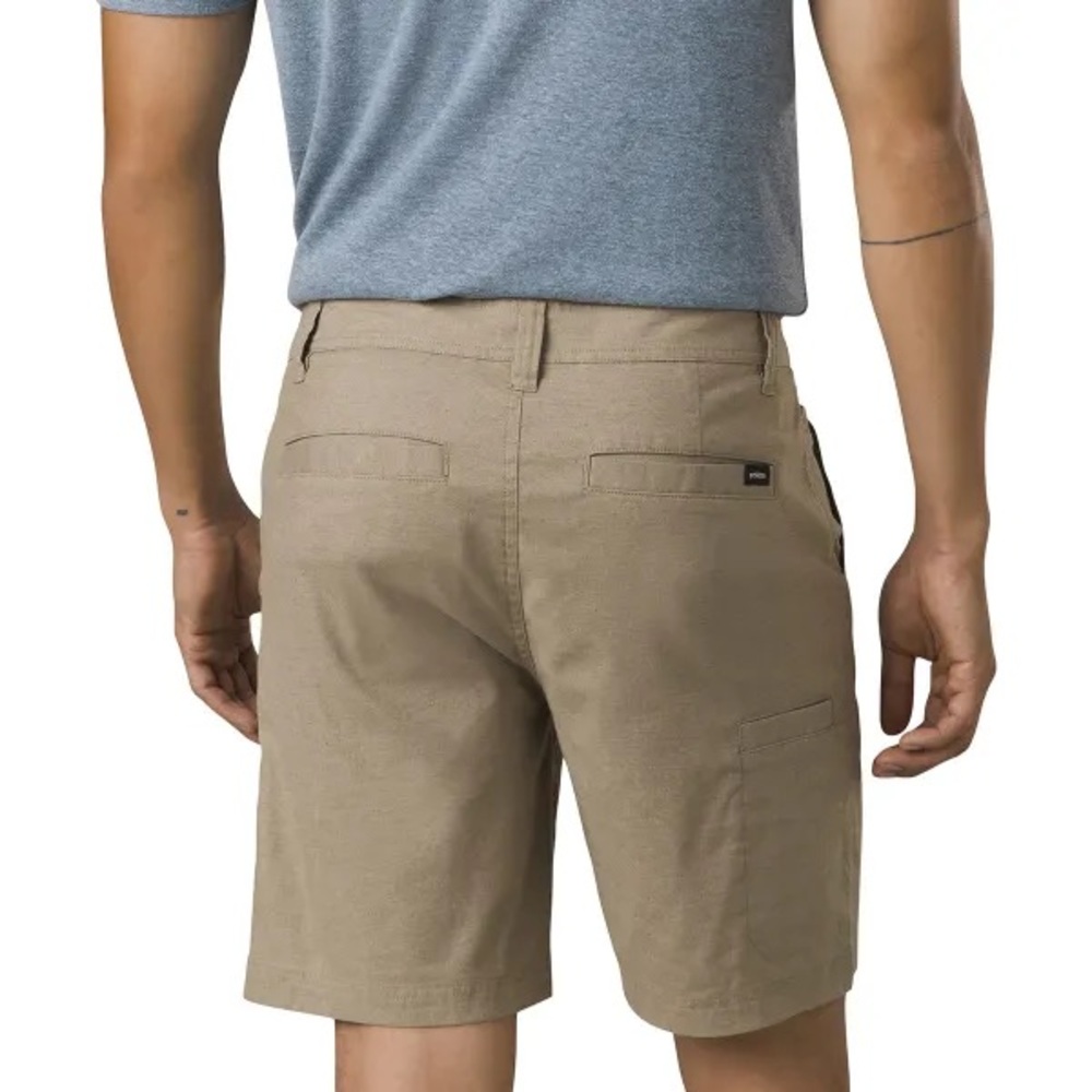 Prana Men's “Furrow Short” Light Khaki Cargo Shorts